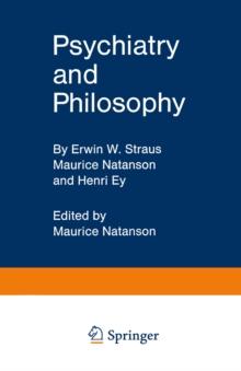 Psychiatry and Philosophy