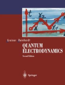 Quantum Electrodynamics