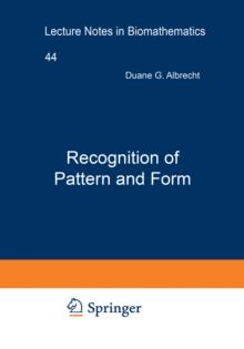 Recognition of Pattern and Form : Proceedings of a Conference Held at the University of Texas at Austin, March 22-24, 1979