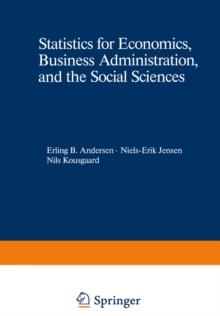 Statistics for Economics, Business Administration, and the Social Sciences