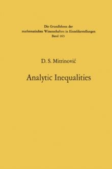 Analytic Inequalities