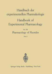 Pharmacology of Fluorides : Part 2