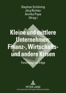 Kleine und mittlere Unternehmen: Finanz-, Wirtschafts- und andere Krisen : Forschungsbeitraege