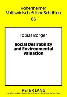 Social Desirability and Environmental Valuation