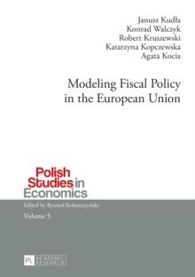 Modeling Fiscal Policy in the European Union