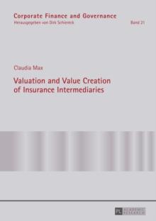 Valuation and Value Creation of Insurance Intermediaries