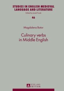 Culinary verbs in Middle English