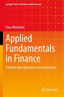 Applied Fundamentals in Finance : Portfolio Management and Investments