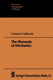 The Elements of Mechanics