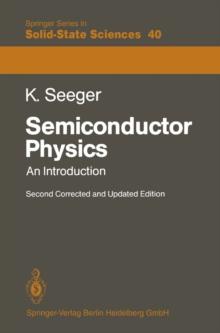 Semiconductor Physics : An Introduction