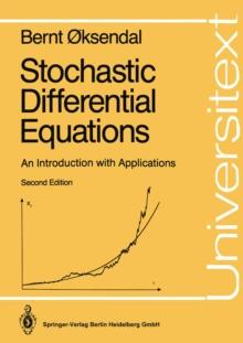 Stochastic Differential Equations : An Introduction with Applications