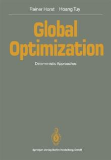 Global Optimization : Deterministic Approaches