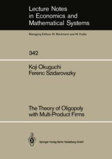 The Theory of Oligopoly with Multi-Product Firms