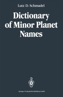 Dictionary of Minor Planet Names