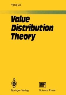 Value Distribution Theory