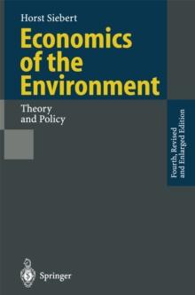 Economics of the Environment : Theory and Policy