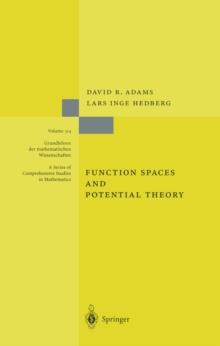 Function Spaces and Potential Theory