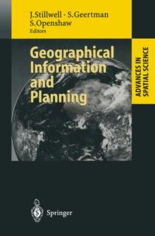 Geographical Information and Planning : European Perspectives