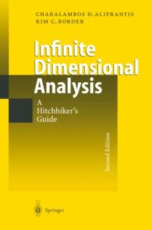 Infinite Dimensional Analysis : A Hitchhiker's Guide