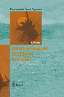 Desert Arthropods: Life History Variations