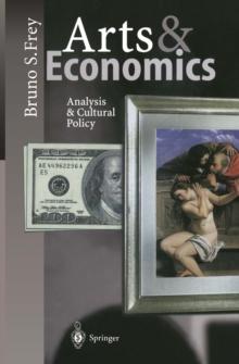 Arts & Economics : Analysis & Cultural Policy