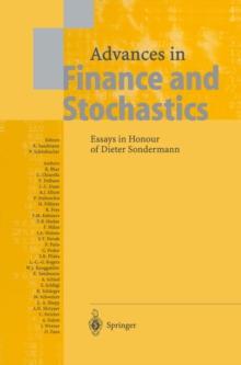 Advances in Finance and Stochastics : Essays in Honour of Dieter Sondermann