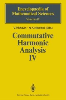 Commutative Harmonic Analysis IV : Harmonic Analysis in IRn