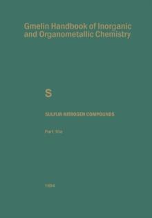 Sulfur-Nitrogen Compounds : Compounds with Sulfur of Oxidation Number II