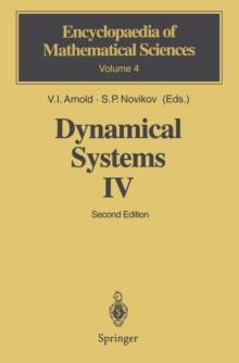 Dynamical Systems IV : Symplectic Geometry and its Applications