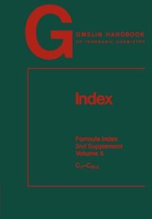 Index Formula Index : 2nd Supplement Volume 6 C17-C22.5