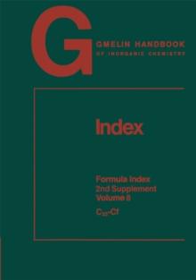 Index : Formula Index 2nd Supplement C33-Cf