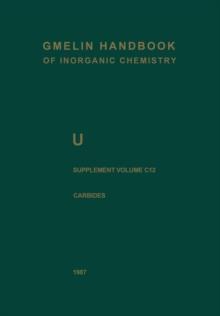 U Uranium : Uranium Carbides