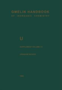 U Uranium : Supplement Volume C5 Uranium Dioxide, UO2, Physical Properties. Electrochemical Behavior