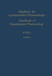 Histamine and Anti-Histaminics : Part 1: Histamine. Its Chemistry, Metabolism and Physiological and Pharmacological Actions