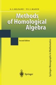 Methods of Homological Algebra