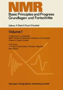 NMR Basic Principles and Progress. Grundlagen und Fortschritte