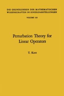 Perturbation theory for linear operators