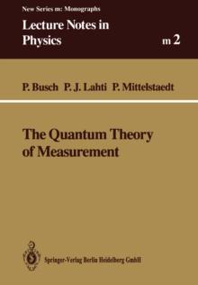 The Quantum Theory of Measurement