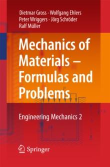 Mechanics of Materials - Formulas and Problems : Engineering Mechanics 2