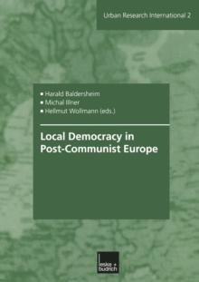 Local Democracy in Post-Communist Europe