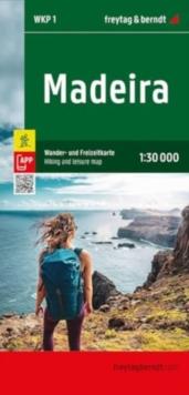 Madeira Hiking, Cycling & Leisure Map : 1:30,000 scale 1