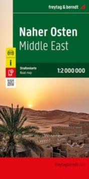 Middle East Road Map : 1:2,000,000 scale