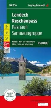 Landeck - Reschenpass Hiking, Cycling & Leisure Map : 254