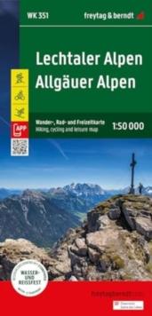 Lechtaler Alpen - Allgauer Alpen Hiking, Cycling & Leisure Map : 351