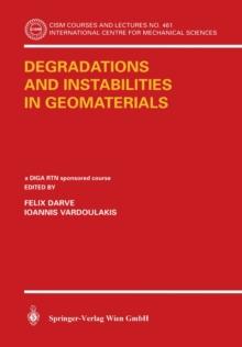 Degradations and Instabilities in Geomaterials