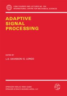 Adaptive Signal Processing