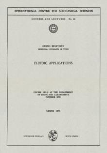 Fluidic Applications : Course held at the Department of Hydro- and Gas-Dynamics, October 1970