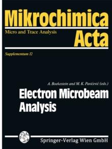 Electron Microbeam Analysis