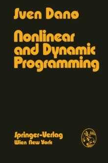 Nonlinear and Dynamic Programming : An Introduction