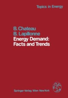 Energy Demand: Facts and Trends : A Comparative Analysis of Industrialized Countries